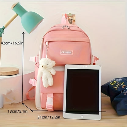 Kawaii Cute School Backpack Set