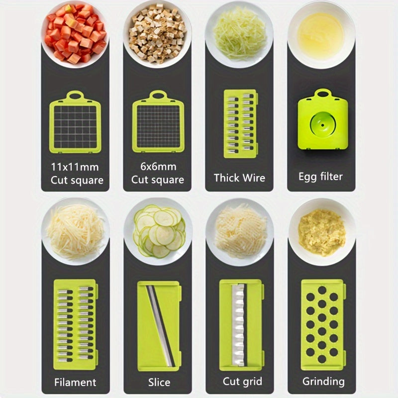 15pcs Upgraded Vegetable Chopper Set