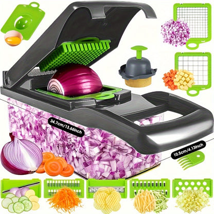 15pcs Upgraded Vegetable Chopper Set