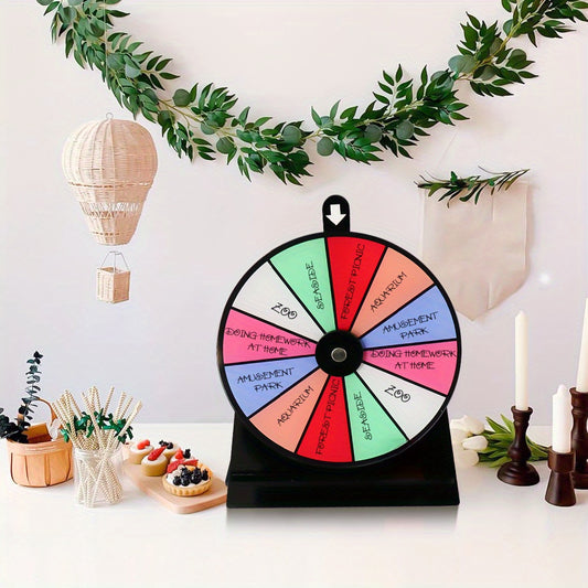 Party Game Wheel - Self-Writing Raffle Turntable