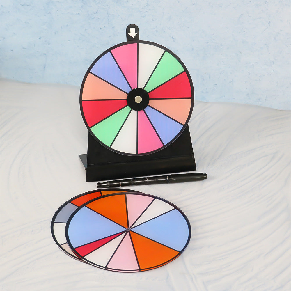 Party Game Wheel - Self-Writing Raffle Turntable