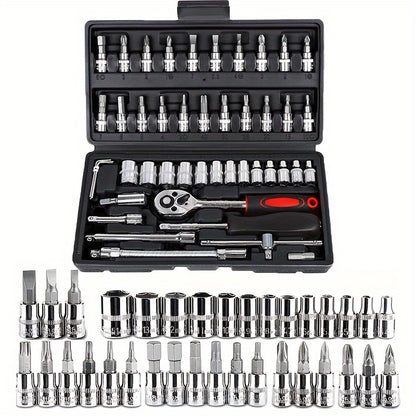 Premium Car Repair Tools Set - Portable Maintenance Kit