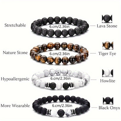 Tiger Eye Bracelet Set