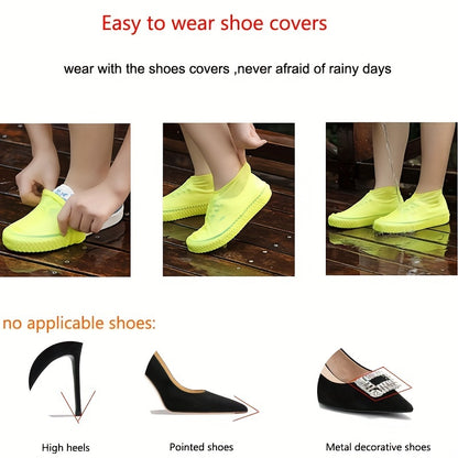 Reusable Waterproof Rain Shoe Covers