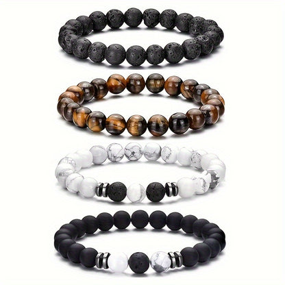 Tiger Eye Bracelet Set