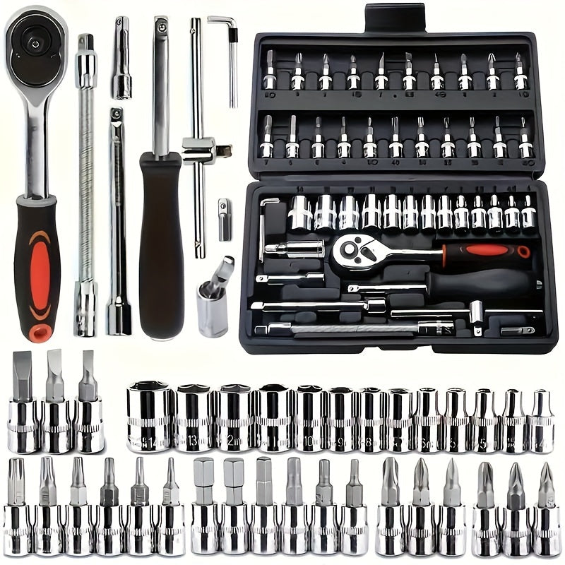 Premium Car Repair Tools Set - Portable Maintenance Kit