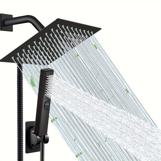 Luxury High Pressure Shower Head Combo Set